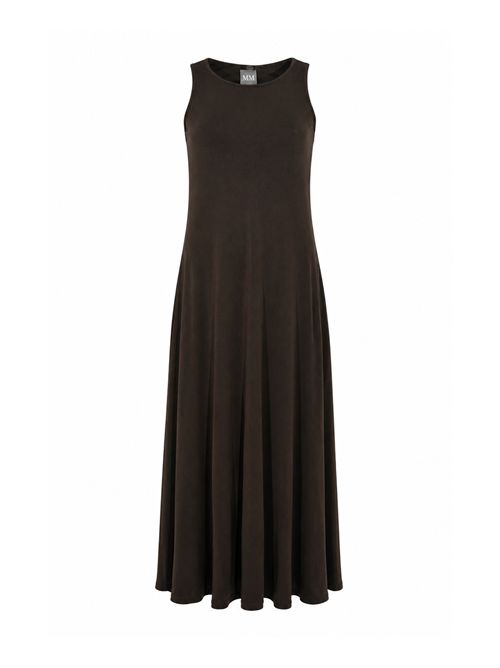 Abito lungo MMLBOSSO in maglia di viscosa Testa di Moro MM Max Mara | 2616621038600002